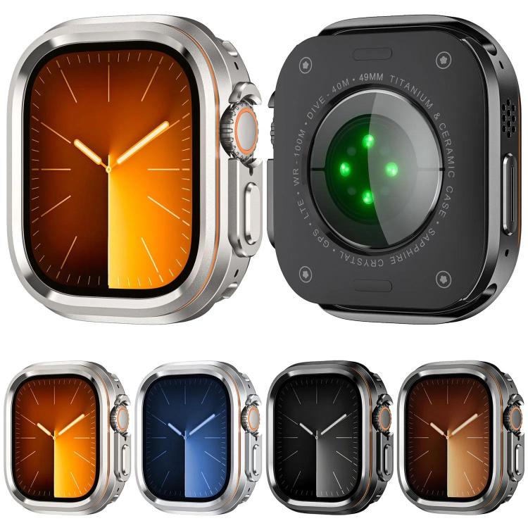 Light Circle Style Metal Watch Protective Case, For Apple Watch Ultra 4 / 3 / 2 / 1 49mm