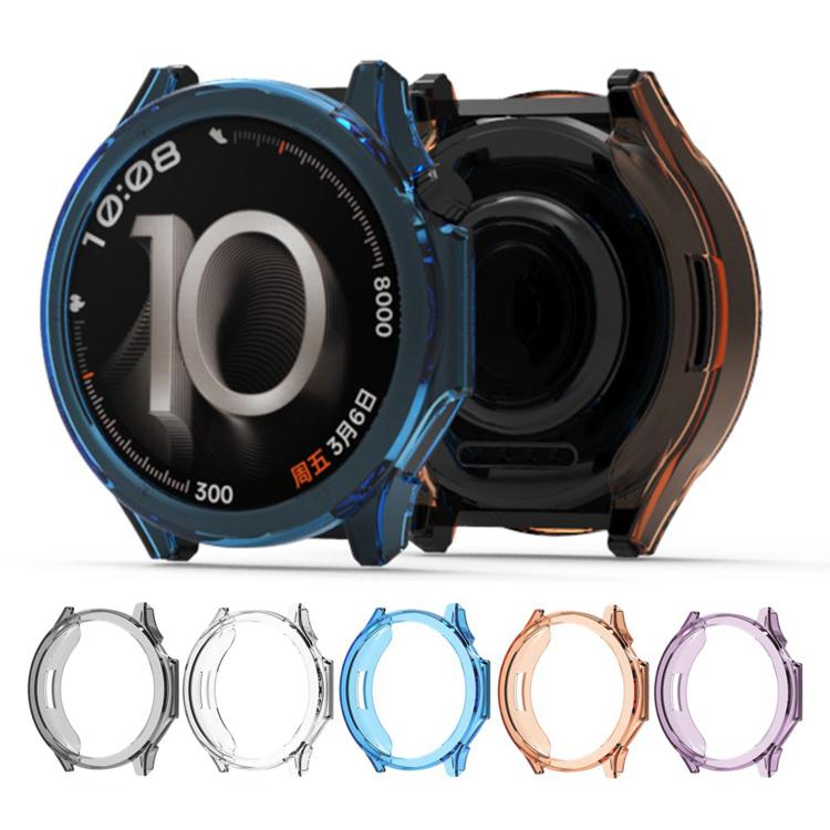 Candy Color Half Coverage Hollow TPU Watch Protective Case, For OPPO Watch X3