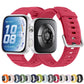 Wave Texture Solid Color Silicone Watch Band, For Huawei Watch Fit 5 / Fit 5 Pro