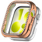 Single Row Diamond Half Coverage Hollow PC Watch Protective Case, For Huawei Watch Fit 5 Pro, For Huawei Watch Fit 5