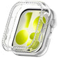 Single Row Diamond Half Coverage Hollow PC Watch Protective Case, For Huawei Watch Fit 5 Pro, For Huawei Watch Fit 5