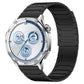 Armor Textured Magnetic Silicone Watch Band, 20mm, 22mm
