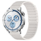 Armor Textured Magnetic Silicone Watch Band, 20mm, 22mm
