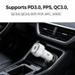 P01 PD45W Type-C / USB-C Buck Boost Car Charger, without Cable