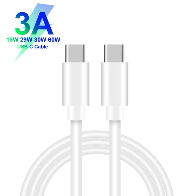 P01 PD45W Type-C / USB-C Buck Boost Car Charger with Type-C to Type-C Data Cable, with Type-C to Type-C Cable