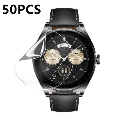 50pcs HD TPU Hydrogel Film Watch Screen Protector, For Huawei Watch Buds 2
