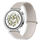 Lychee Pattern Magnetic Loop Silicone Watch Band, 18mm, 20mm, 22mm