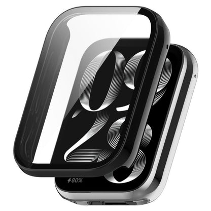 Tempered Film Integrated PC Watch Protective Case, For Xiaomi Smart Band 10 Pro Ceramic, For Xiaomi Smart Band 10 Pro
