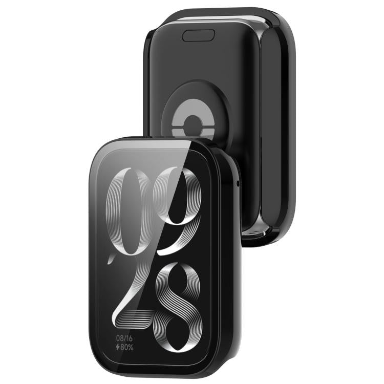 Tempered Film Integrated PC Watch Protective Case, For Xiaomi Smart Band 10 Pro Ceramic, For Xiaomi Smart Band 10 Pro