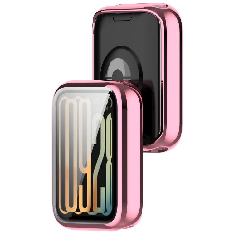 Electroplated TPU Full Coverage Watch Protective Case, For Xiaomi Smart Band 10 Pro Ceramic
