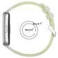 Translucent Jelly Silicone Watch Band, For Huawei Band 11 / Band 11 Pro
