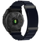 C Buckle Two-Section High Mountain Loop Nylon Watch Band, For Gamin 26mm, For Gamin 22mm, For Gamin 20mm