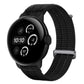 Double-Link Cloud-Feel Breathable Nylon Loop Metal Head Watch Band, For Google Pixel Watch 5 / 4 / 3 / 2 / 1 41mm, For Google Pixel Watch 5 / 4 / 3 45mm