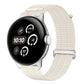 Double-Link Cloud-Feel Breathable Nylon Loop Metal Head Watch Band, For Google Pixel Watch 5 / 4 / 3 / 2 / 1 41mm, For Google Pixel Watch 5 / 4 / 3 45mm