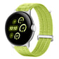Double-Link Cloud-Feel Breathable Nylon Loop Metal Head Watch Band, For Google Pixel Watch 5 / 4 / 3 / 2 / 1 41mm, For Google Pixel Watch 5 / 4 / 3 45mm