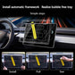 Car navigation screen protector film with installation tray and bubble-free setup guides