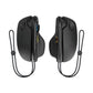 Pair of black controller mouse converter stands with side grip details and wrist straps