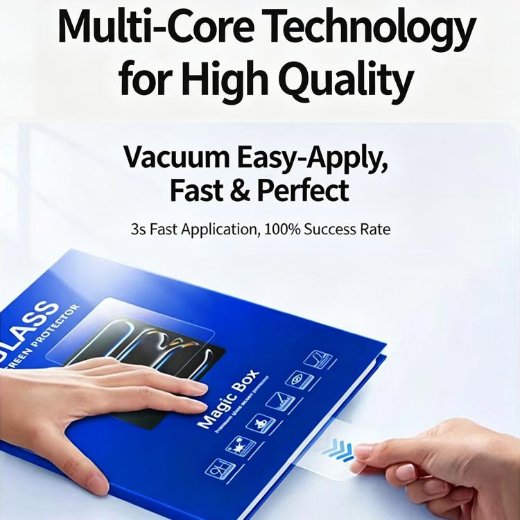 Switch 2 tempered glass screen protector application kit, vacuum easy-apply