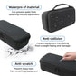 Water-resistant dark gray console storage bag with zipper and padded anti-collision cushioning.