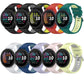 Two Color Silicone Sports Quick Release Watch Band, 22mm, 20mm