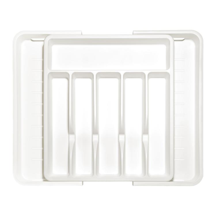 Expandable Large-Capacity Divided Cutlery Storage Box