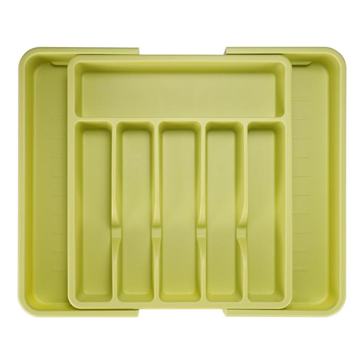 Expandable Large-Capacity Divided Cutlery Storage Box