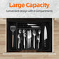 Expandable Large-Capacity Divided Cutlery Storage Box