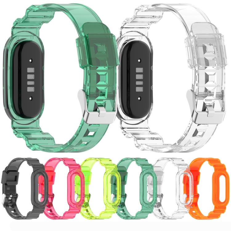 Glacier Armor Integrated Case TPU Watch Band, For Google Fitbit Air