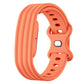 For Google Fitbit Air Solid Color Butterfly Buckle Silicone Watch Band, Size: S, Size: L