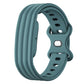 For Google Fitbit Air Solid Color Butterfly Buckle Silicone Watch Band, Size: S, Size: L