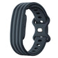For Google Fitbit Air Solid Color Butterfly Buckle Silicone Watch Band, Size: S, Size: L