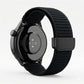 Mountain Pattern Loop Magnetic Buckle Silicone Watch Band, 22mm, 20mm