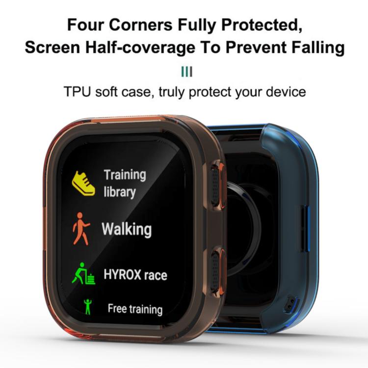 Candy Color Half Coverage Hollow TPU Watch Protective Case, For Amazfit Bip Max