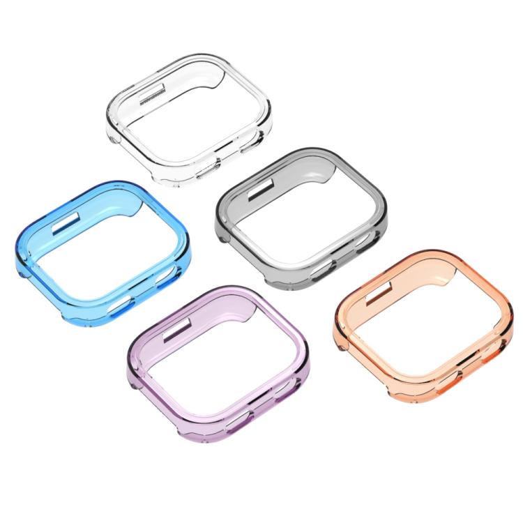 Candy Color Half Coverage Hollow TPU Watch Protective Case, For Amazfit Bip Max