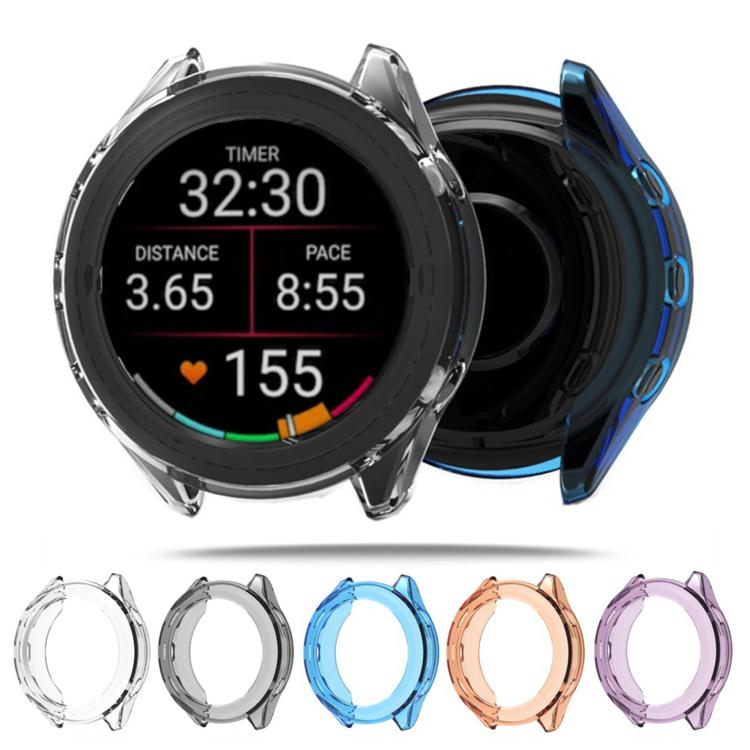Candy Color Half Coverage Hollow TPU Watch Protective Case, For Garmin Foreruuner 170 / 70