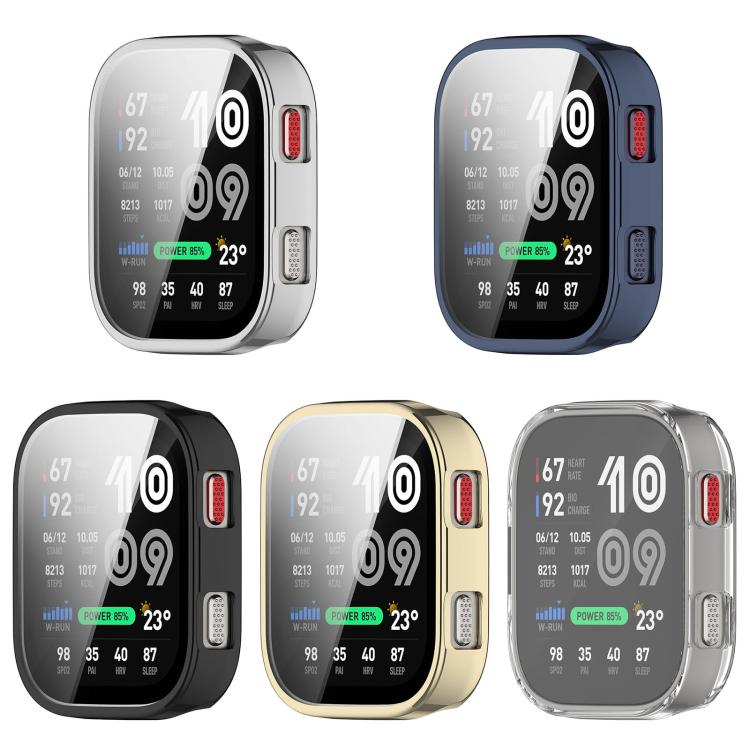 Electroplated TPU Full Coverage Watch Protective Case, For Amazfit Bip Max