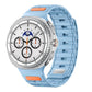 Dot Pattern Magnetic Solid Color Silicone Watch Band, For Galaxy Watch9/8/9 Classic/8 Classic