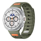 Dot Pattern Magnetic Solid Color Silicone Watch Band, For Galaxy Watch9/8/9 Classic/8 Classic