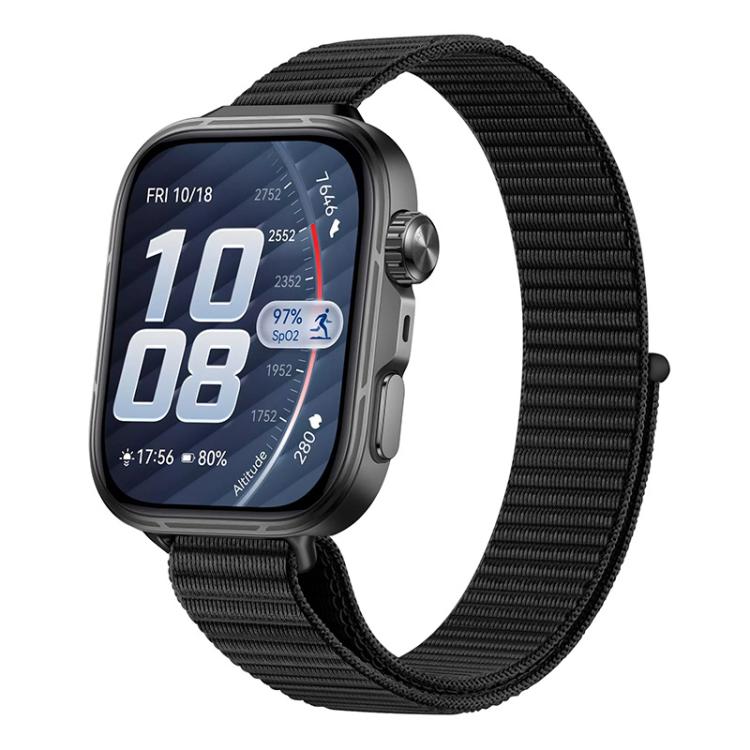 Slim Style Nylon Hook And Loop Fastener Watch Band, For Huawei Watch Fit 5 / Fit 5 Pro / Fit 4