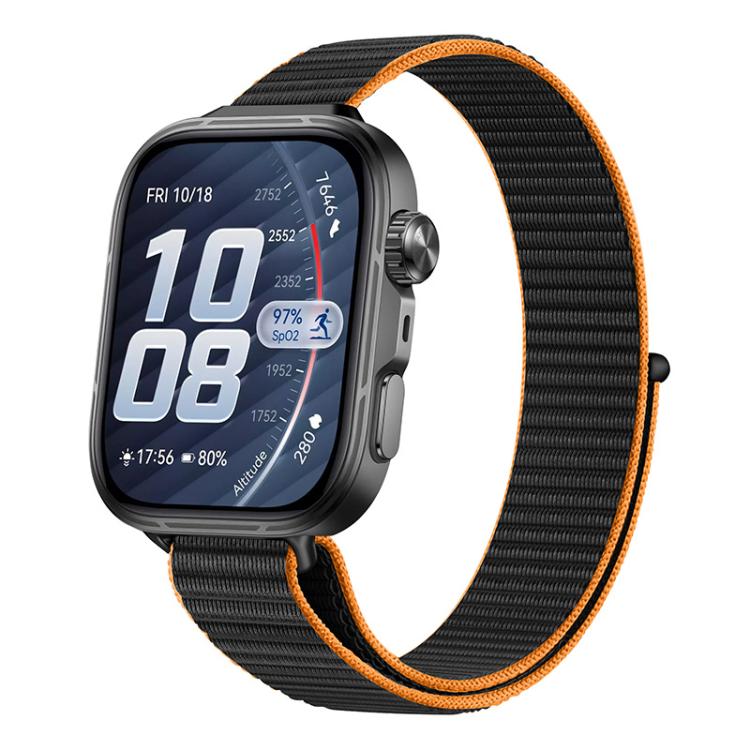 Slim Style Nylon Hook And Loop Fastener Watch Band, For Huawei Watch Fit 5 / Fit 5 Pro / Fit 4