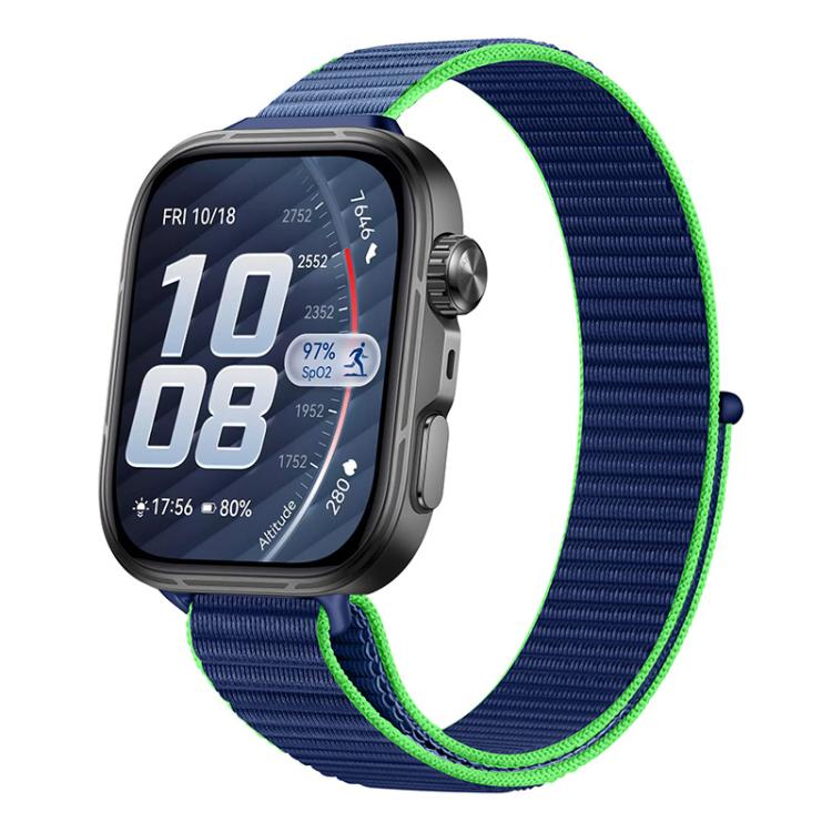 Slim Style Nylon Hook And Loop Fastener Watch Band, For Huawei Watch Fit 5 / Fit 5 Pro / Fit 4