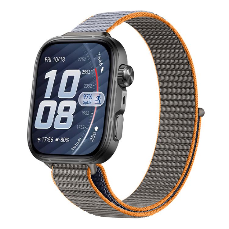 Slim Style Nylon Hook And Loop Fastener Watch Band, For Huawei Watch Fit 5 / Fit 5 Pro / Fit 4