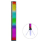 RGB LED light bar with clear tripod base, bright multicolor light