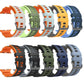 Trail Style Two Color Silicone Watch Band, For Apple Watch 46mm / 49mm / 45mm / 44mm