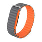 Classic Wave Texture Magnetic Silicone Watch Band, For Google Fitbit Air