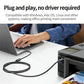 UGREEN US104 10328 USB Type-A to Type-B Square Interface Printer Connection Cable, Length: 3M, US104