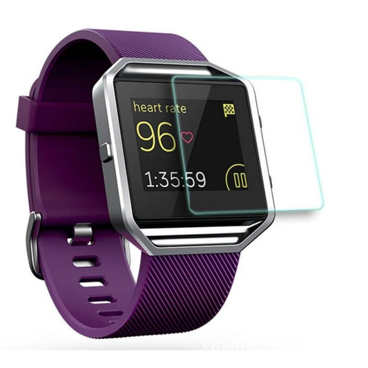 Tempered glass screen protector film for smartwatch screen, clear curved glass
