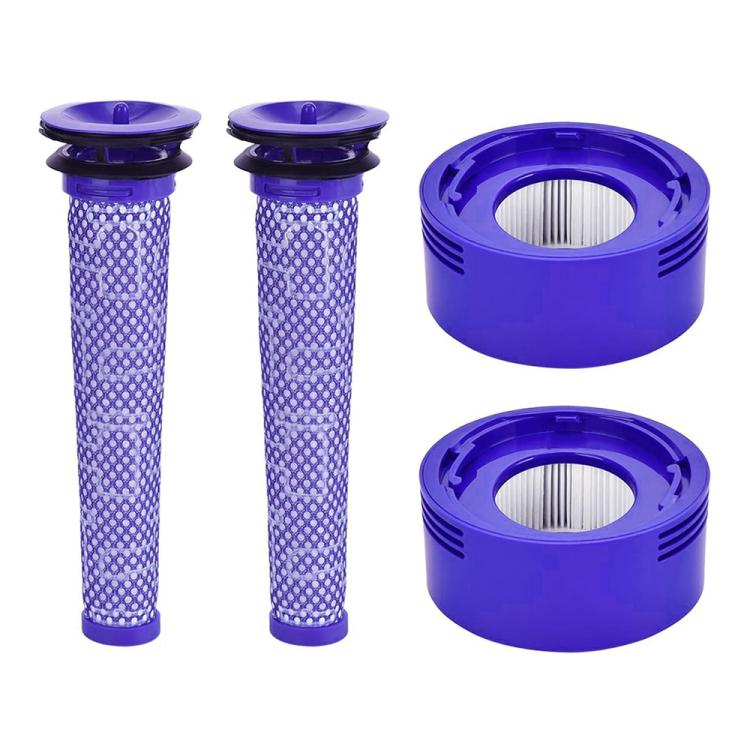 JUNSUNMAY Post & Pre Filters Replacements for Dyson V8 / V7 Vacuum, 2 in 1, 4 in 1