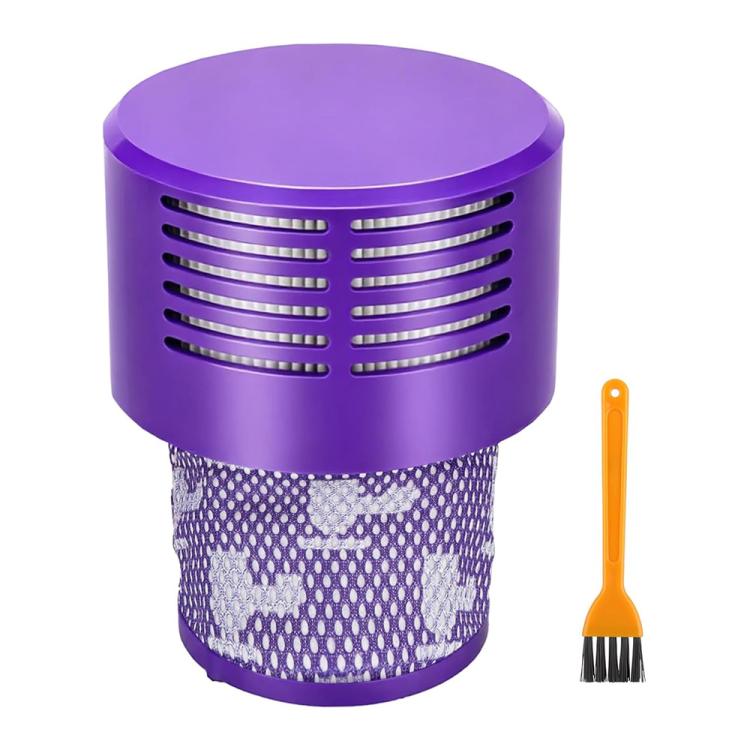 JUNSUNMAY Vacuum Filter Replacement with Clean Brush for Dyson V10, 2pcs, 1pcs