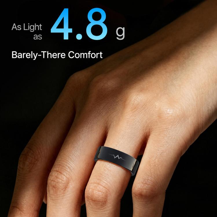R1005 Smart Ring, Supports Health Monitoring / Camera Control, Size 7, Size 8, Size 9, Size 10, Size 11, Size 12, Size 13